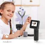 Nedis Microscope Camera | 1080p@30fps | 48 MPixel | Zoom: 8 x | Magnification: 500 x | Screen size: 2  Nedis Microscope Camera | 1080p@30fps | 48 MPixel | Zoom: 8 x | Magnification: 500 x | Screen size: 2