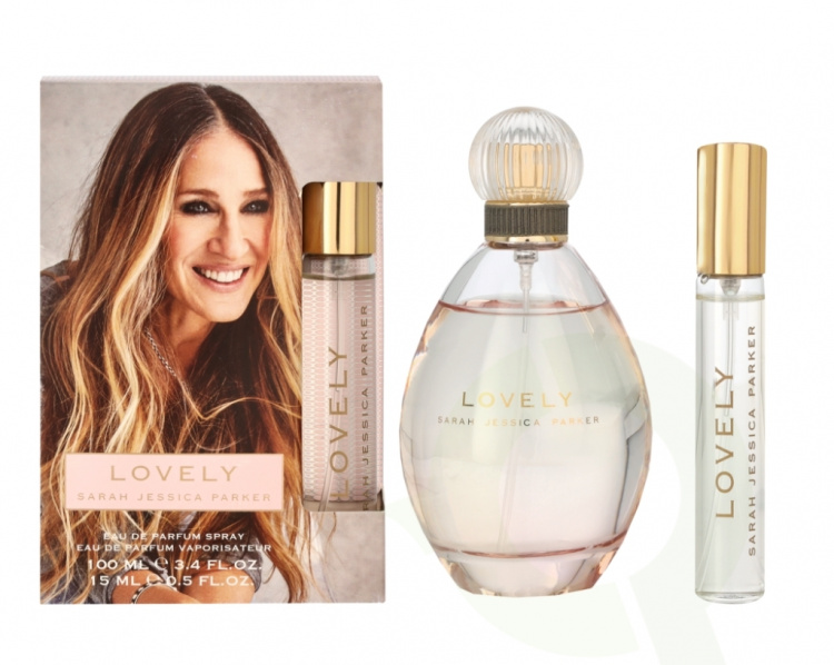 Sarah Jessica Parker Lovely Giftset 115 ml Edp Spray 100ml/Edp Travel Spray 15ml