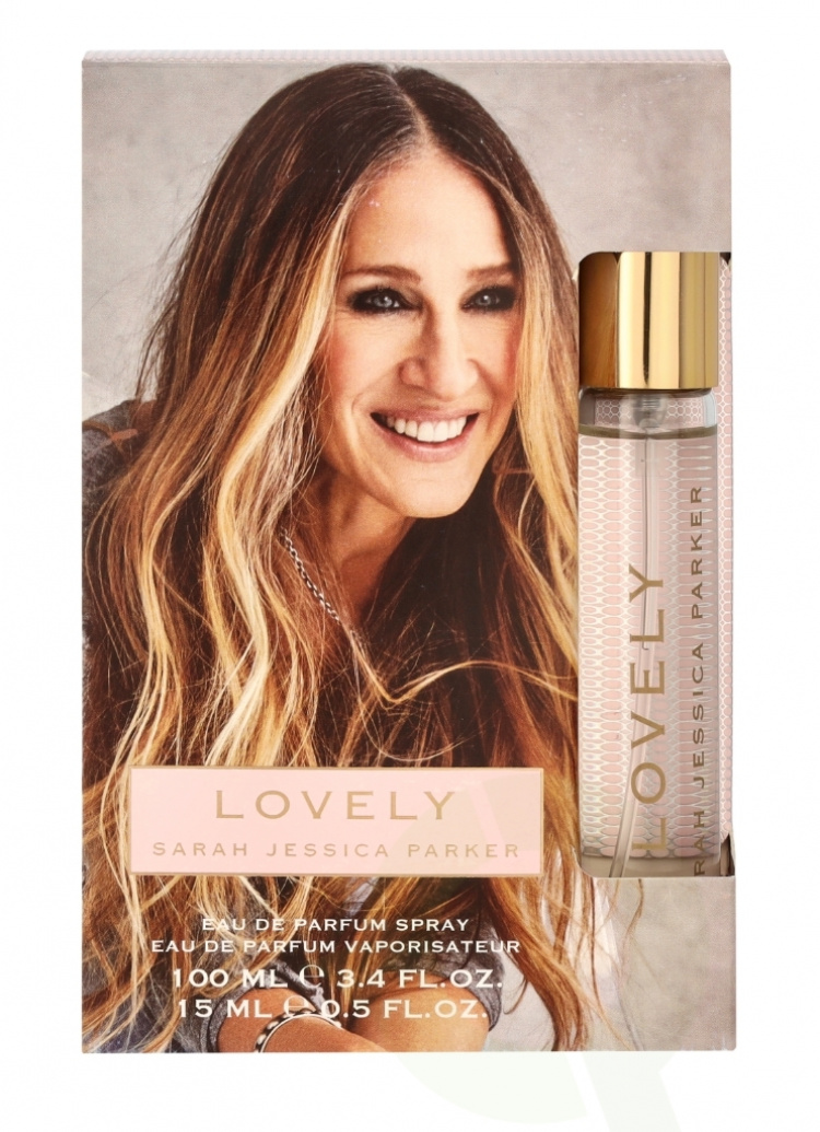 Sarah Jessica Parker Lovely Giftset 115 ml Edp Spray 100ml/Edp Travel Spray 15ml