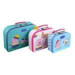 Barbo Toys Peppa Pig Suitcases 3 pcs set assorted Barbo Toys Peppa Pig Suitcases 3 pcs set assorted