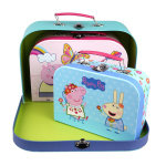 Barbo Toys Peppa Pig Suitcases 3 pcs set assorted Barbo Toys Peppa Pig Suitcases 3 pcs set assorted