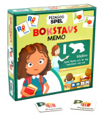 Barbo Toys Barbo Classic Pedagog Spel Bokstavsmemo (SE)