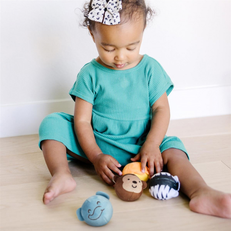 Melissa & Doug Infant Rollables Safari Friends