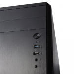 Fractal Design Kab Fractal Design Core 1100 minitower Black no PSU