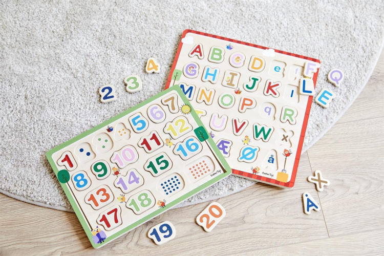 Barbo Toys Barbo Classic Wooden ABC Pussel (SE)