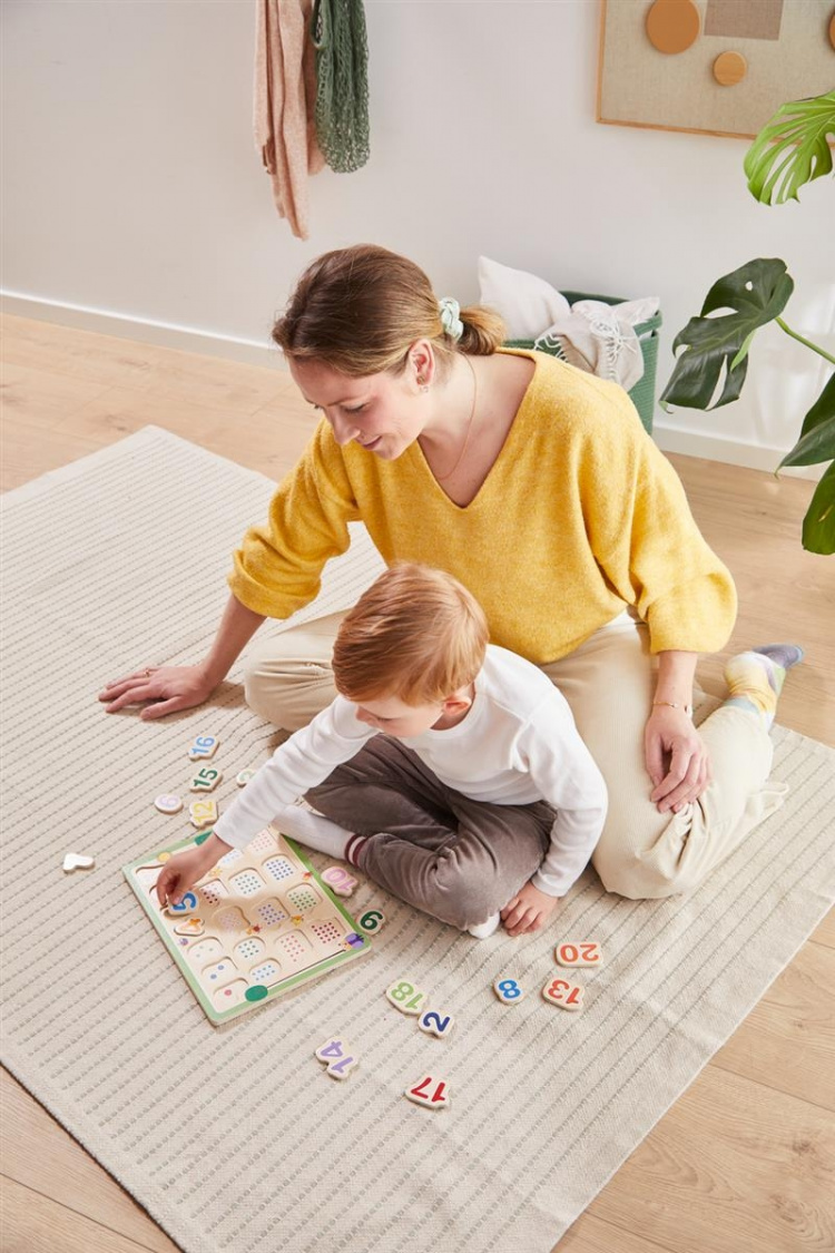 Barbo Toys Barbo Classic Wooden 1-2-3 Puzzle