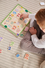 Barbo Toys Barbo Classic Wooden 1-2-3 Puzzle