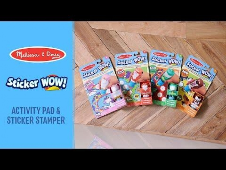 Melissa & Doug Sticker WOW! Dino with Book & Stickers Melissa & Doug Sticker WOW! Dino with Book & Stickers