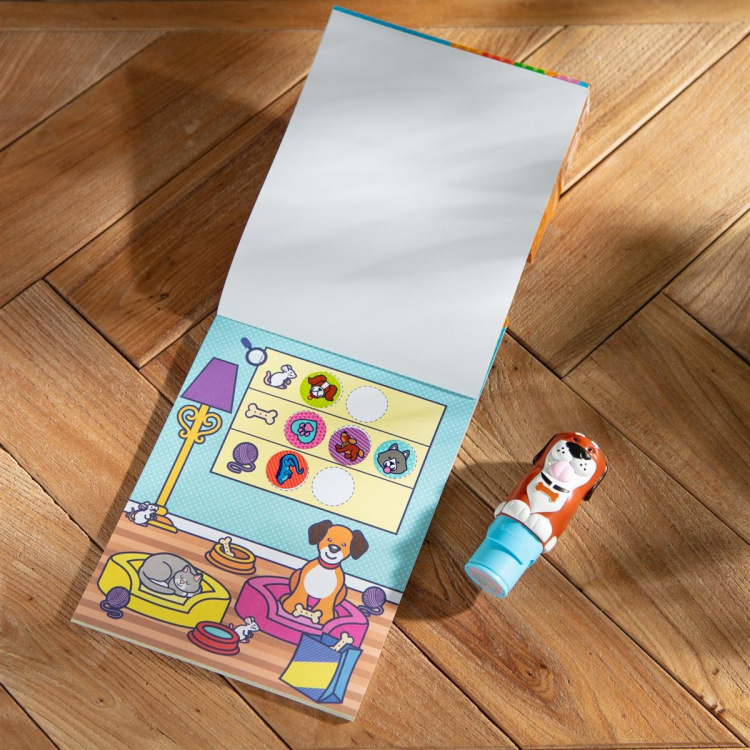 Melissa & Doug Sticker WOW! Dog with Book & Stickers