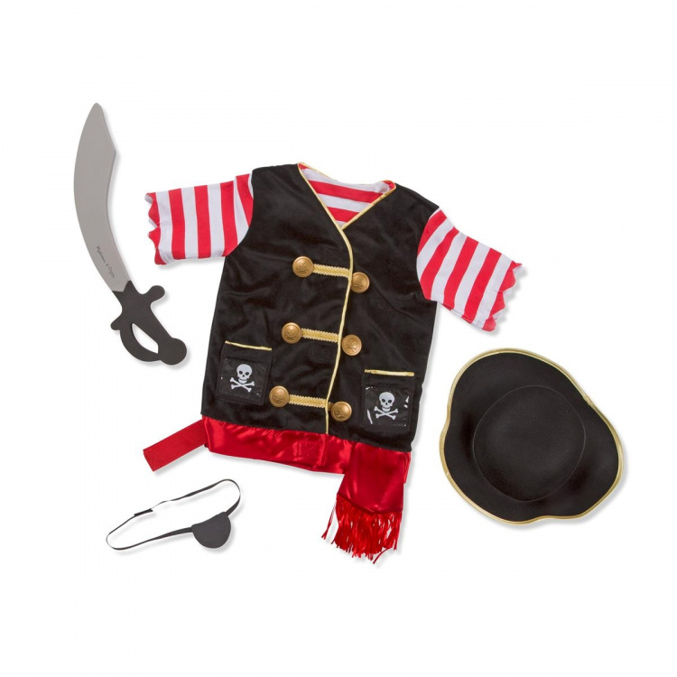 Melissa & Doug Role Play Costume Set Pirate