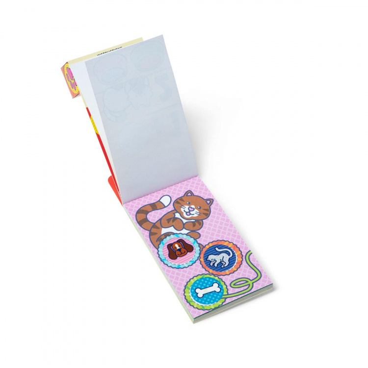 Melissa & Doug Sticker WOW! Mini Activity Pad & Refill Stickers : Pets
