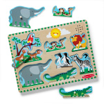 Melissa & Doug Sound Puzzle Zoo Animals