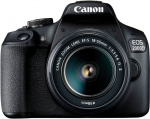Canon EOS 2000D system camera + 18-55 mm IS II Canon EOS 2000D system camera + 18-55 mm IS II