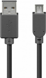 Cablexpert USB-A to Micro-B cable, 1.8 m, black Cablexpert USB-A to Micro-B cable, 1.8 m, black