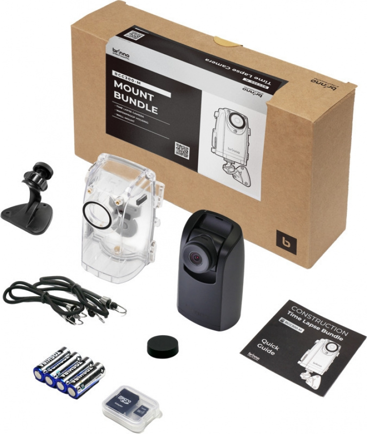Brinno TLC300 timelapse camera, bracket bundle