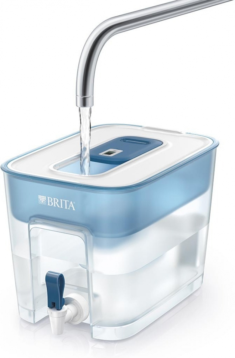 BRITA Flow water filtration tank with dispenser, 8,2 l