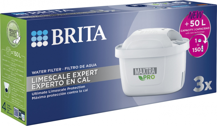 BRITA Maxtra Pro Limescale descaling filter, 3 pcs