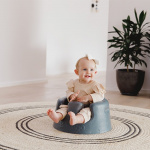 Bumbo Floor Seat - baby seat, cool grey