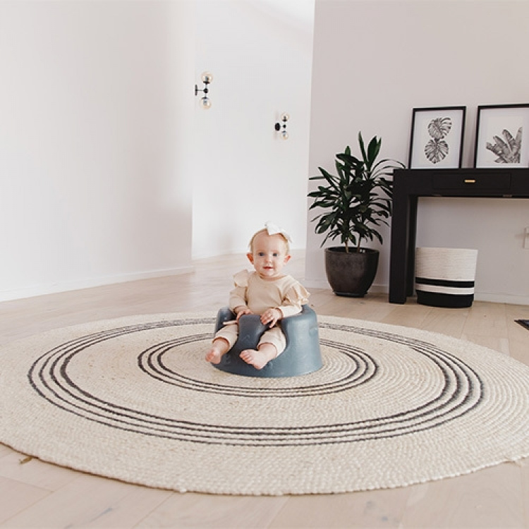 Bumbo Floor Seat - baby seat, cool grey