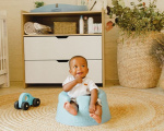 Bumbo Floor Seat - baby seat, cool grey