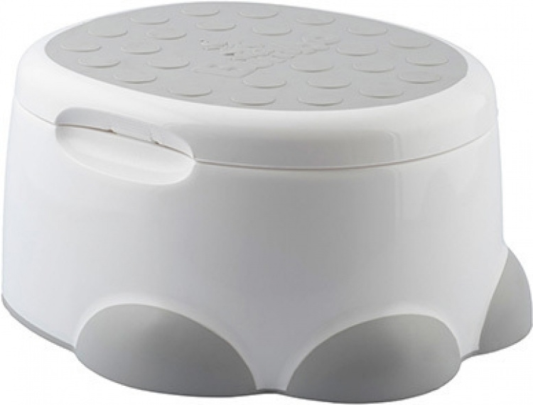 Bumbo Step N Potty - stool potty, cool grey