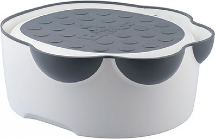 Bumbo Step N Potty - stool potty, slate grey