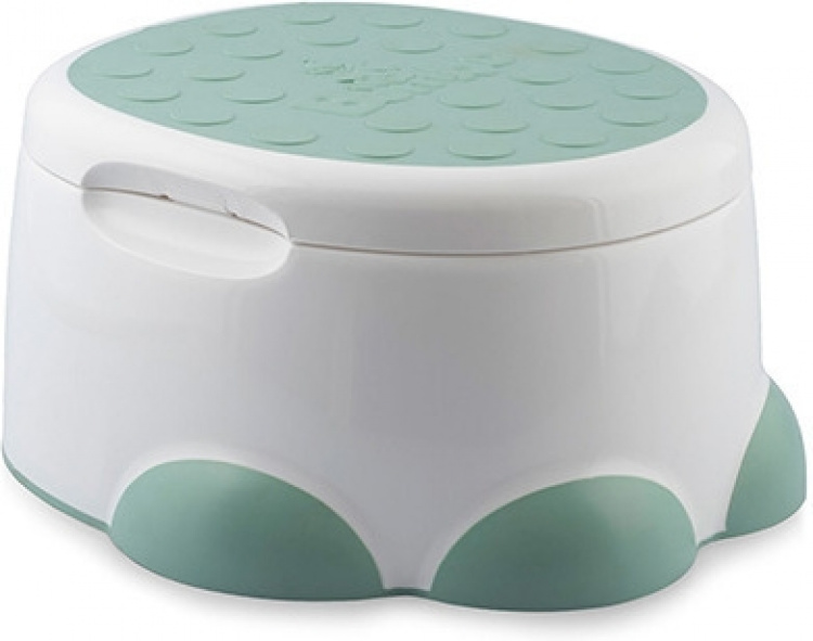 Bumbo Step N Potty - stool potty, hemlock