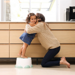 Bumbo Step N Potty - stool potty, hemlock