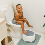 Bumbo Step N Potty - stool potty, hemlock