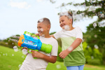 BUNCH O BUBBLES Mega Bubble Blaster - big motorised bubble gun