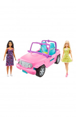 Barbie Vehicle and 2 Dolls (GVK02)