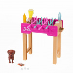 Barbie Football Table and Pet Mini Playset (GRG77) Barbie Football Table and Pet Mini Playset (GRG77)
