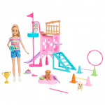 Barbie Stacie\'s Puppy Playground Playset (HRM10)