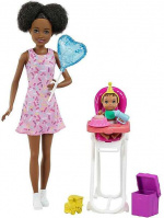 Barbie Skipper Babysitters Doll and Playset - Feeding Chair 2 (GRP41)