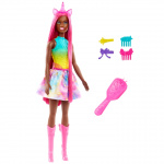 Barbie A touch of Magic Unicorn doll with long hair (HRR01)