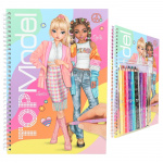 TOPModel Colouring Book with Pen Set ( 0412943 ) TOPModel Colouring Book with Pen Set ( 0412943 )