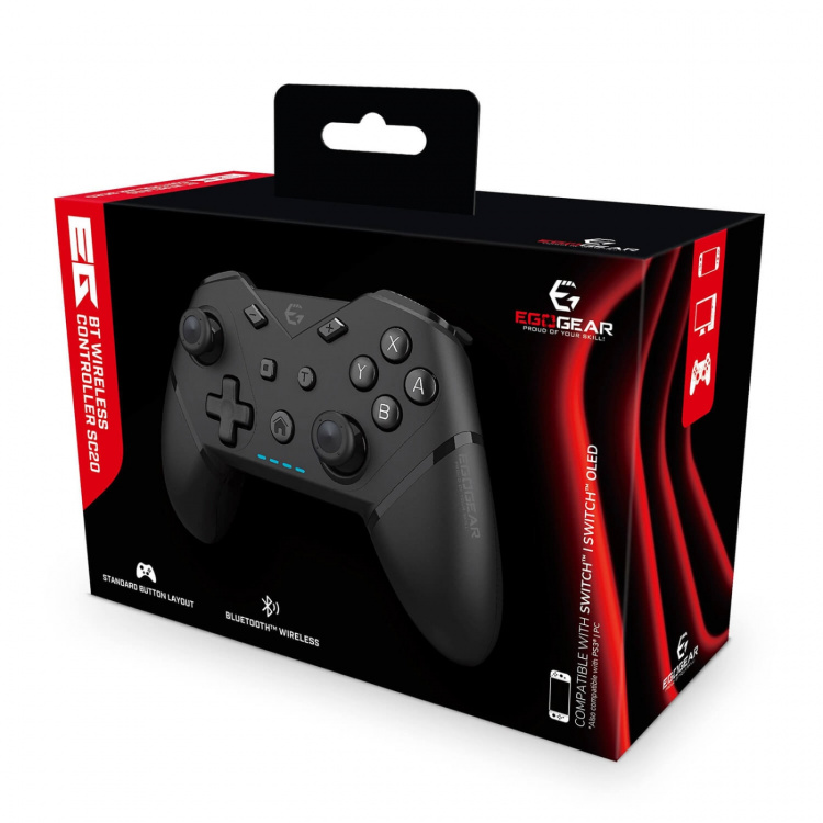 EgoGear Controller SC20 Black Wireless Bluetooth för NSW and PC