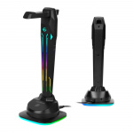 EgoGear Headset Stand SAC1 RGB With 4xUSB ports and Type-C 1m EgoGear Headset Stand SAC1 RGB With 4xUSB ports and Type-C 1m