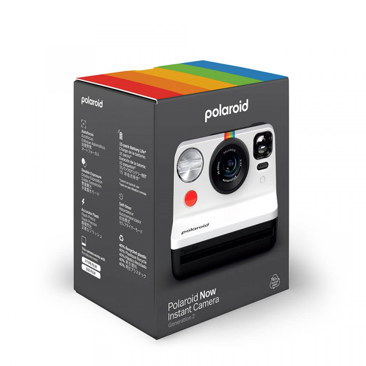 Polaroid Camera Now Gen. 2 Black & White