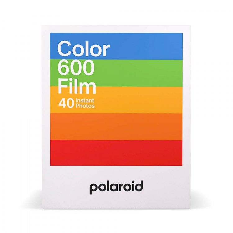 Polaroid Color Film 600 White Frame 5-pack Polaroid Color Film 600 White Frame 5-pack