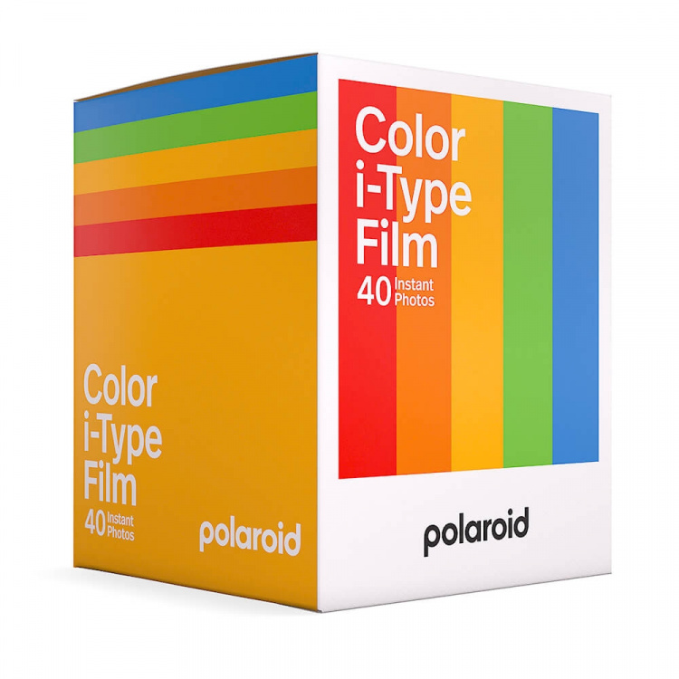 Polaroid Color Film i-Type White Frame 5pack