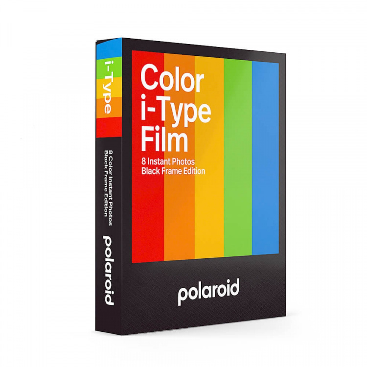 Polaroid Color Film i-Type Black Frame