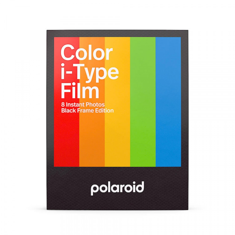 Polaroid Color Film i-Type Black Frame