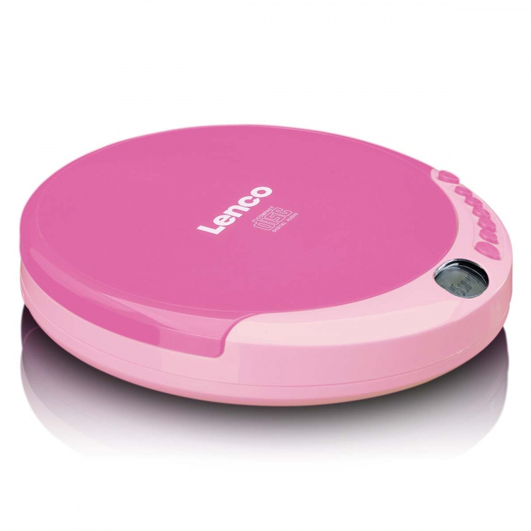 Lenco Portable CD player with charge function Pink