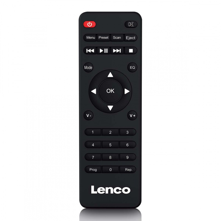 Lenco DAB+ FM radio with CD MP3 player Bluetooth® Black Lenco DAB+ FM radio with CD MP3 player Bluetooth® Black