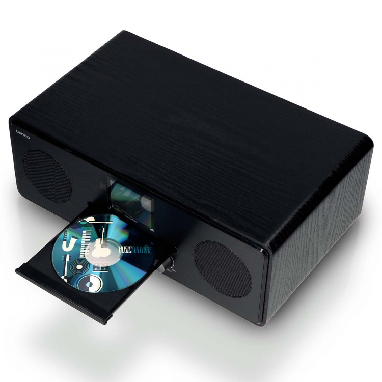 Lenco Internet / DAB+ / FM Radio with CD-player and Bluetooth® Black Lenco Internet / DAB+ / FM Radio with CD-player and Bluetooth® Black