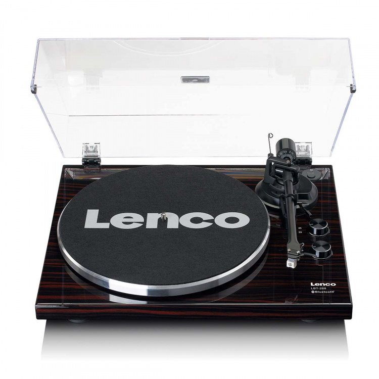 Lenco Record player with Bluetooth® transmission dark brown