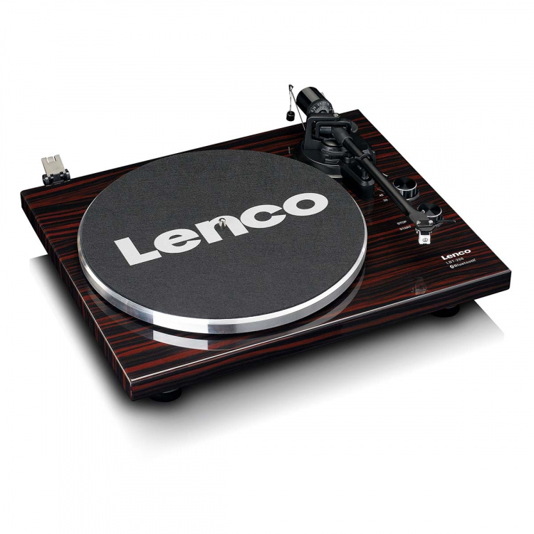Lenco Record player with Bluetooth® transmission dark brown