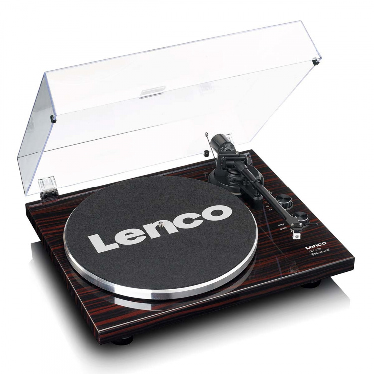 Lenco Record player with Bluetooth® transmission dark brown