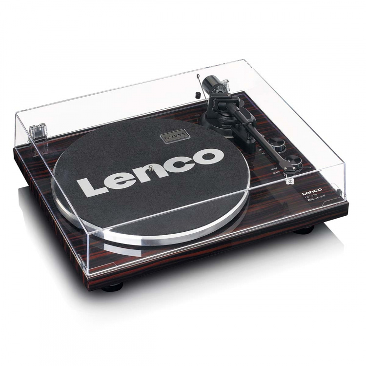 Lenco Record player with Bluetooth® transmission dark brown